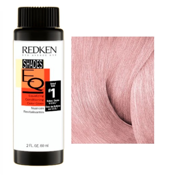 Redken Shades Eq Color Pastel Pink - Краска-блеск без аммиака для тонирования и ухода пастель розовый 60 мл