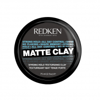 Redken Matte Clay (Rough Clay 20) Strong Hold Texturizing - Пластичная текстурирующая глина с матовым эффектом эластичной фиксации 75 мл