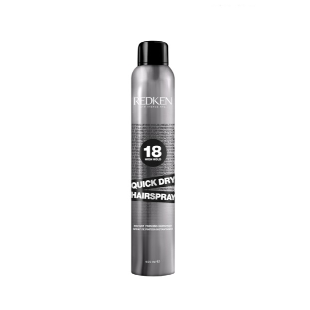 Redken Quick Dry Hairspray 18 - Спрей мгновенной фиксации для завершения укладки волос 400 мл