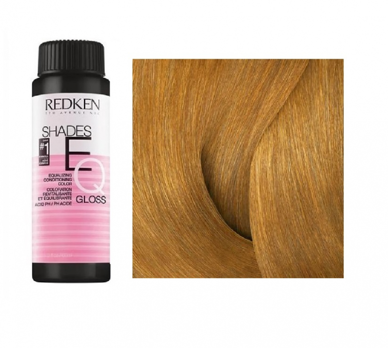 Redken Shades Eq Gloss - Краска-блеск без аммиака для тонирования и ухода Шейдс икью 08KK 60 мл