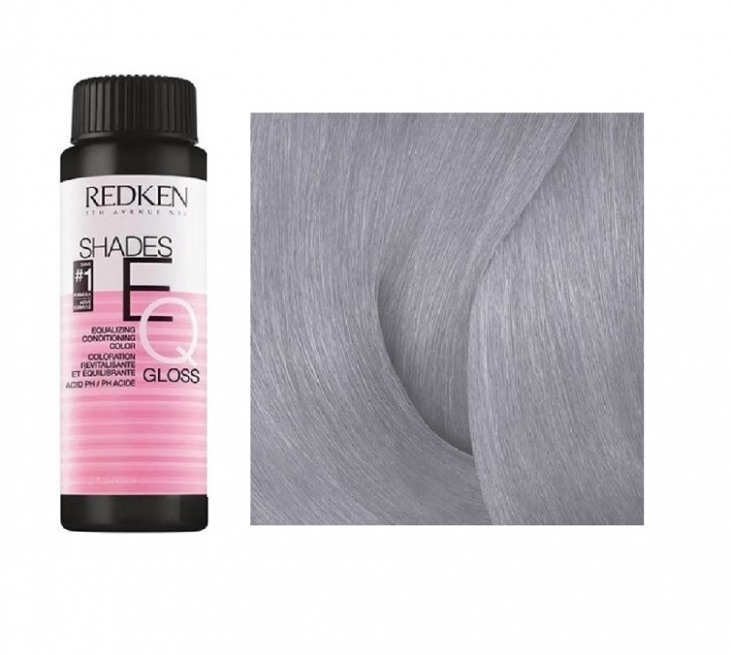 Redken Shades Eq Gloss - Краска-блеск без аммиака для тонирования и ухода 08T серебристый 60 мл