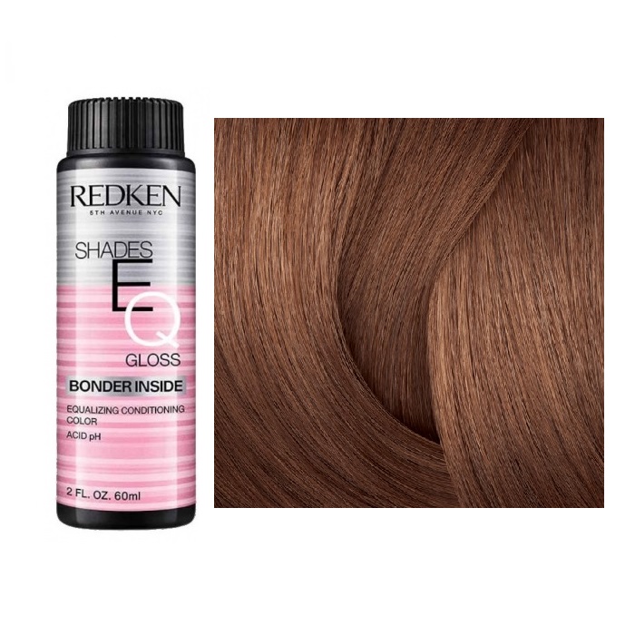 Redken Shades Eq Gloss Bonder Inside - Краска-блеск без аммиака для тонирования и ухода Шейдс икью 8NCH 60 мл