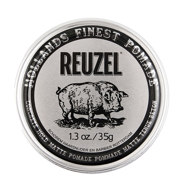 Reuzel Concrete Hold Matte Pomade Piglet - Матовая помада 35 гр