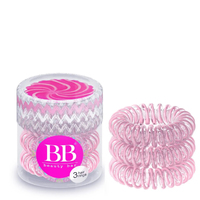 Beauty Bar - Резинка для волос (розовая лента) 3 шт