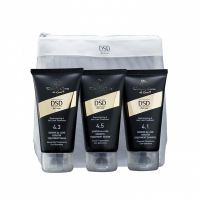 DsD De Luxe Travel Set Keratin Treatment - Набор миниатюр (маска 50 мл; шампунь 50 мл; сыворотка 50 мл)