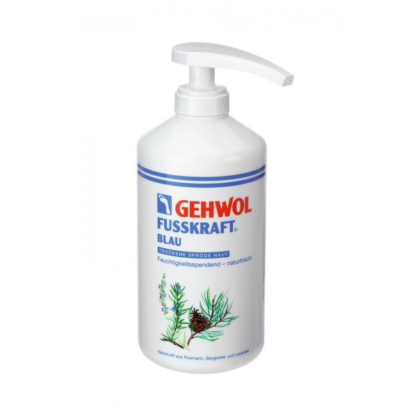 Gehwol Fusskraft Blau - Голубой бальзам 500 мл
