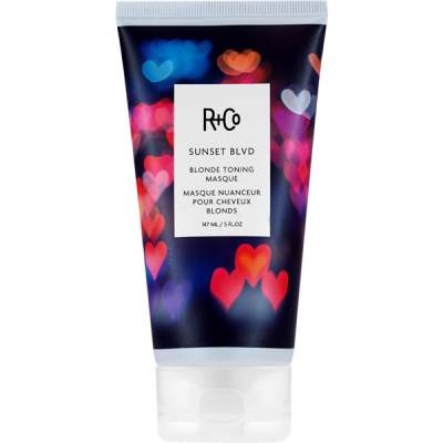R+Co Sunset Blvd Blonde Toning Masque - Маска для усиления оттенка светлых волос "сансет бульвар" 147 мл