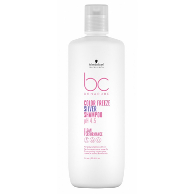 Schwarzkopf BC Bonacure Color Freeze Silver Shampoo - Нейтрализуюший шампунь для волос 1000 мл