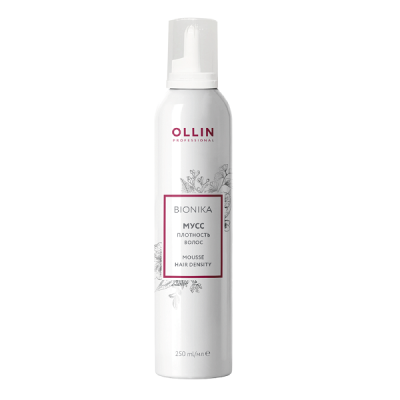 Ollin BioNika Mousse Hair Density - Мусс «плотность волос» 250 мл