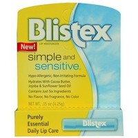 Blistex Simple and Sensitive - Бальзам для губ гипоаллергенный