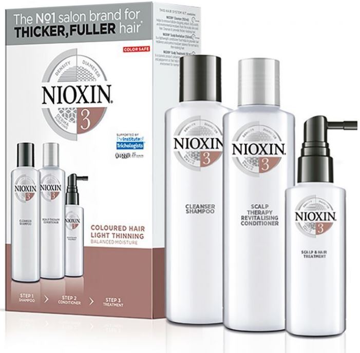 Nioxin System 3 Kit - Набор (cистема 3) 300 мл+300 мл+100 мл