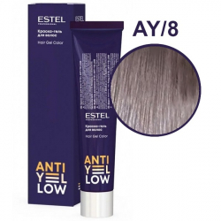 Estel Professional Anti-Yellow AY/8 - Краска-гель для волос жемчужный нюанс 60 мл