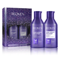 Redken Color Extend Blondage Set 2021 - Новогодний набор для поддержания холодных оттенков блонд (шампунь 300 мл, кондиционер 300 мл)
