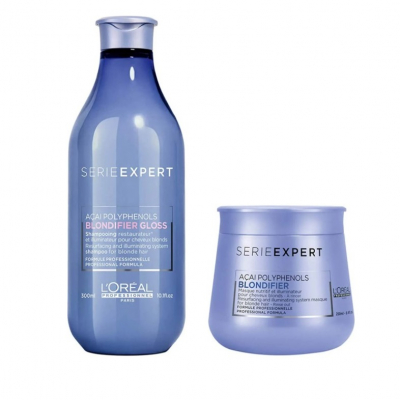 L'Oreal Professionnel Serie Expert Blondifier - Весенний набор 2021 (шампунь 300 мл + маска 250 мл)