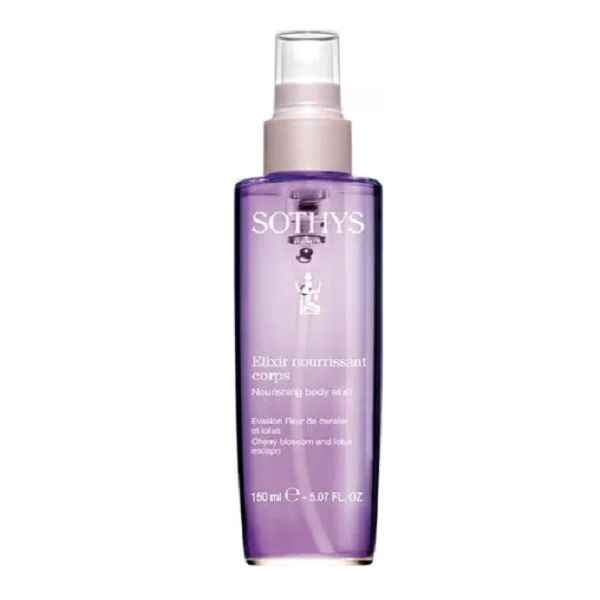 Sothys Nourishing Body Elixir Cherry Blossom And Lotus Escape - Насыщенный эликсир для тела с цветками вишни и лотоса 100 мл