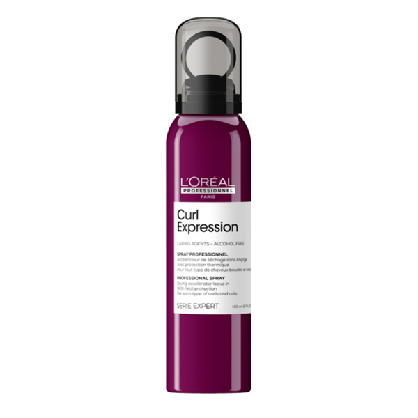 L'Oreal Professionnel Serie Expert Curl Expression Drying Accelerator - Спрей для ускорения сушки волос с термозащитой 150 мл
