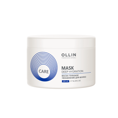 Ollin Care Deep Hydration Mask For Hair - Маска глубокое увлажнение для волос 500 мл