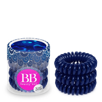 Beauty Bar - Резинка для волос (темно-синий) 3 шт