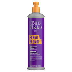 TIGI Bed Head Serial Blonde Purple Toning Shampoo - Шампунь корректор цвета осветленных волос 400 мл