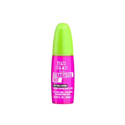 TIGI Bed Head Straighten Out Anti-frizz Serum - Термоактивная разглаживающая сыворотка для гладкости и блеска волос 100 мл