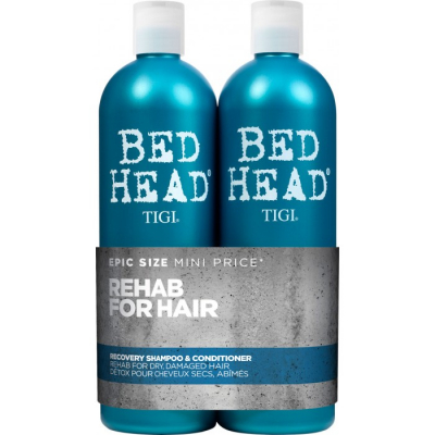 TIGI Bed Head Urban Anti+dotes "Recovery" -  Набор "Восстановление" (шампунь 750 мл + кондиционер 750 мл)