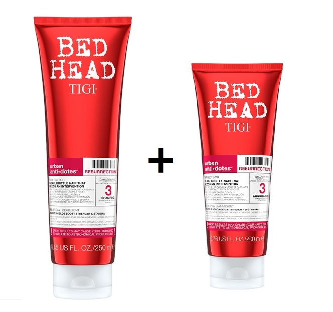 TIGI Bed Head Resurrection Set - Набор (Шампунь 250 мл + Кондиционер 200 мл)
