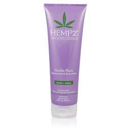 Hempz Vanilla Plum Herbal Body Wash - Гель для душа ваниль-слива 250 мл