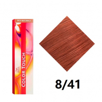 Wella Color Touch - Крем-краска, интенсивное тонирование 8/41 светлый блонд красный пепельный 60 мл
