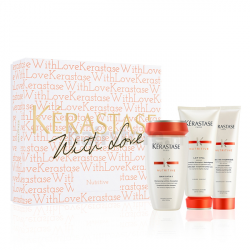 Kerastase Nutritive Set - Подарочный набор для сухих волос (шампунь 250 мл, молочко 200 мл, термо-уход 150 мл)