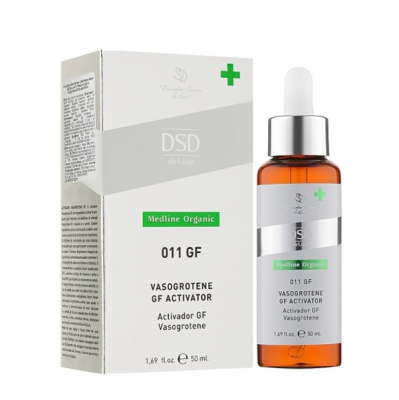 DSD de Luxe MedLine Organic GF Vasogrotene  Activator 011 - Активатор васогротен с факторами роста 50 мл