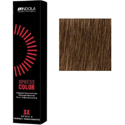 Indola Xpress Color Cream - Крем-краска для волос №6.03 Тёмно-русый золотистый натуральный 60 мл 