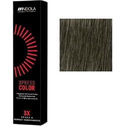 Indola Xpress Color Cream - Крем-краска для волос №6.2 Тёмно-русый перламутровый 60 мл 