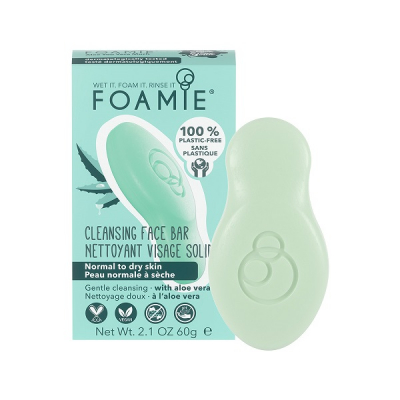 Foamie Aloe You Vera Much - Средство для умывания без мыла для нормальной и сухой кожи